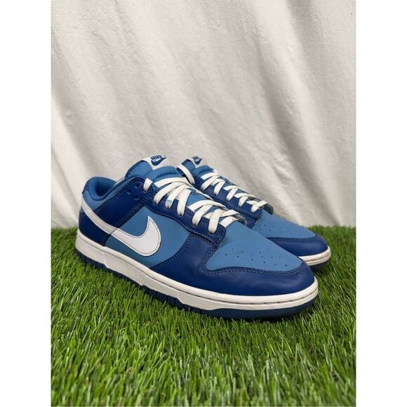 Size 10.5‎ - Nike Dunk Low Dark Marina Blue Good Condition main image 5